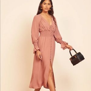 Reformation Fia Midi Dress